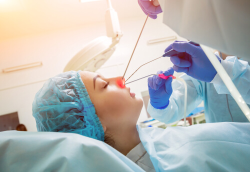 surgery to open nasal passages